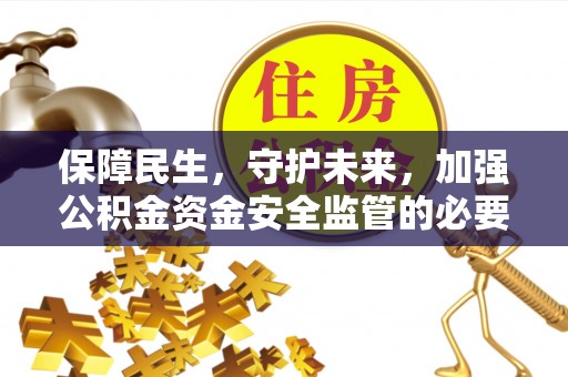 全南保障民生，守护未来，加强公积金资金安全监管的必要性与实践