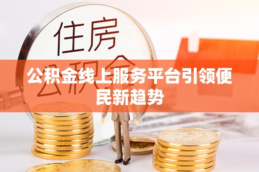 全南公积金线上服务平台引领便民新趋势