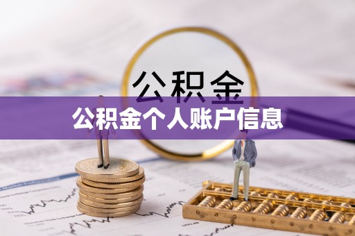 全南公积金个人账户信息