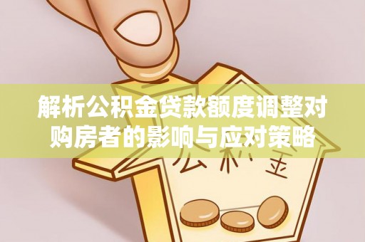全南解析公积金贷款额度调整对购房者的影响与应对策略