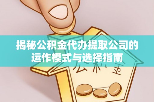 全南揭秘公积金代办提取公司的运作模式与选择指南