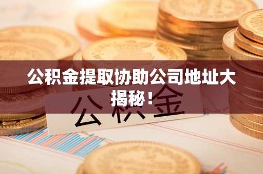 全南公积金提取协助公司地址大揭秘！