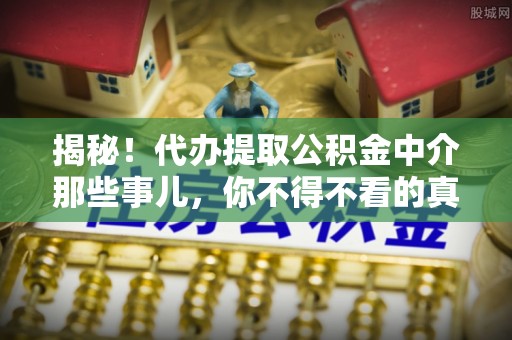 全南揭秘！代办提取公积金中介那些事儿，你不得不看的真相