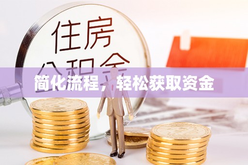 全南简化流程，轻松获取资金