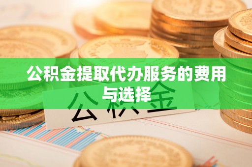 全南公积金提取代办服务的费用与选择