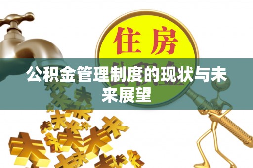 全南公积金管理制度的现状与未来展望