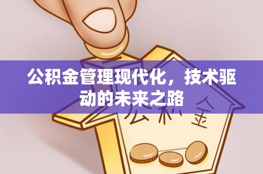 全南公积金管理现代化，技术驱动的未来之路
